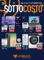 Unieuro SOTTOCOSTO Unieuro! - al 11.10.2026