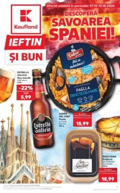 Ofertele Kaufland valabile de la 07.10.2026