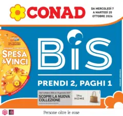 Anteprima del volantino Conad volantino Brembate di Sopra valido a partire dal 07/10/2026