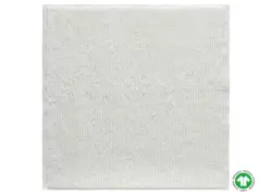 Badematte Bio Hanna in Wei&szlig; ca. 60x60cm