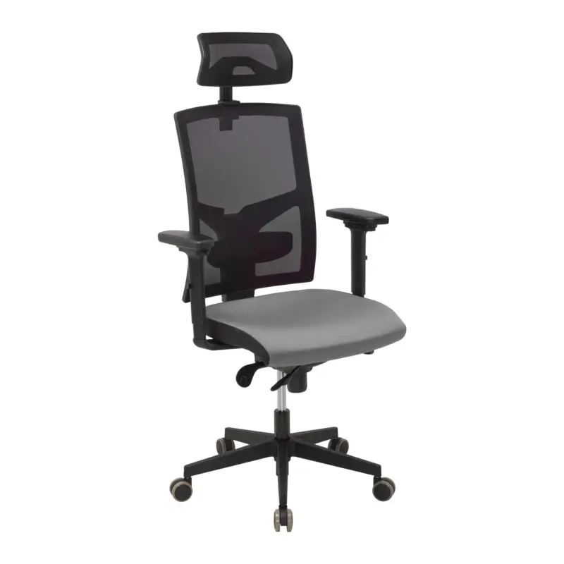 Chefsessel Boss Grau/Schwarz