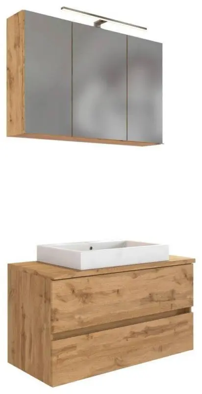 Badezimmer Pienza Eiche Wotan
