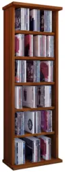 CD-Regal Vostan in Nussbaumfarbe, B: 31 cm
