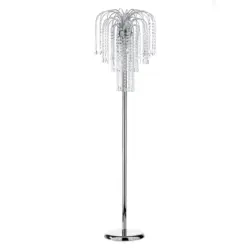 Stehleuchte Pioggia Chromfarben max. 6 Watt