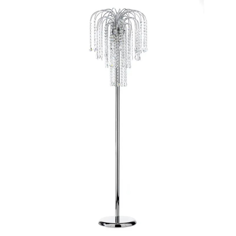 Stehleuchte Pioggia Chromfarben max. 6 Watt
