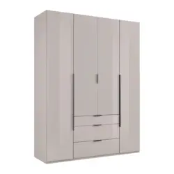 Dreht&uuml;renschrank New York Grau/Sahara