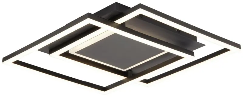 LED-Deckenleuchte Ziti Schwarz max. 40 Watt Deckenlampe