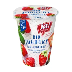 Ja! Nat&uuml;rlich Erdbeere Fruchtjoghurt