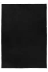 Hochflorteppich Pouffy Schwarz ca. 240x340cm