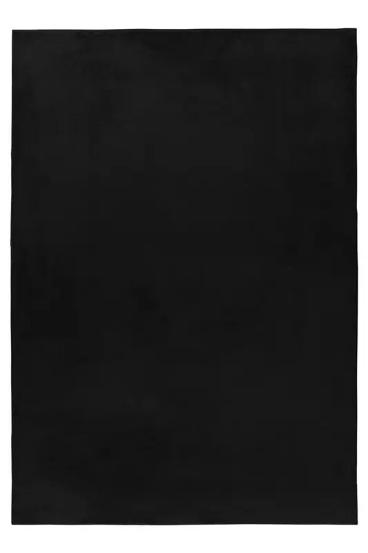 Hochflorteppich Pouffy Schwarz ca. 240x340cm