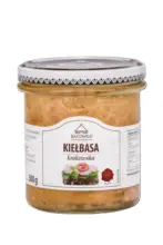 Mix Markt &ldquo;Kiełbasa Krakowska&rdquo; Wurstkonserve aus Schweinefleisch, mittelgrob zerkleinert, gep&ouml;kelt, sterilisiert. - bis 10.10.2026