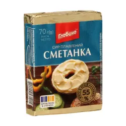 Schmelzk&auml;sezubereitung Smetanka, 55% Fett i.Tr.