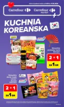 Gazetka Carrefour Market kuchnia koreańska Carrefour &ndash; do 17.10.2026