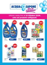 Acqua & Sapone SRL Societ&agrave; Consortile Offerta valida fino al 31 ottobre 2026 solo sui prodotti raffigurati. - al 31.10.2026