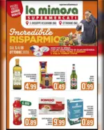 La Mimosa Supermercati Incredibile risparmio - al 18.10.2026