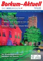Borkum-Aktuell - Das Inselmagazin Borkum Aktuell - bis 31.10.2026