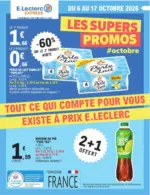 SA SOC COOPER GROUPEM ACHAT CENTRE LECLERC SUPERS PROMOS #Octobre (DM22B) - EXPRESS - au 17.10.2026