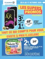 E.Leclerc DEPENSER MOINS 22 BIS - MIXTE - du 06.10.2026
