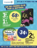 E.Leclerc DEPENSER MOINS 22 BIS - MIXTE - au 17.10.2026