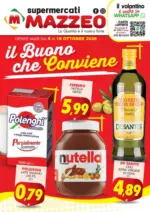 Mazzeo Supermercati Il buono che conviene - al 18.10.2026