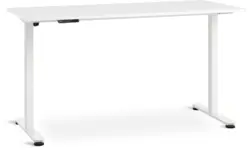 JYSK Бюро с регулируема височина SVANEKE 70x140 бяло