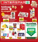 Interspar: INTERSPAR sz&oacute;r&oacute;lap - 2026.10.08 napt&oacute;l