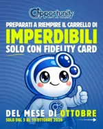Opportunity Shop Del mese di ottobre solo dal 5 al 10 ottobre 2026 - al 10.10.2026