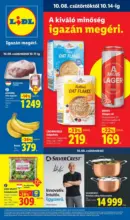 Lidl: Akci&oacute;s &uacute;js&aacute;g 41. h&eacute;t - 2026.10.08 napt&oacute;l