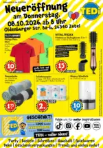 TEDi Discount TEDi Neuer&ouml;ffnung in Zetel - bis 12.10.2026