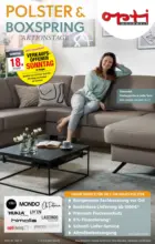Opti-Wohnwelt Polster & Boxspring Aktionstage - bis 24.10.2026