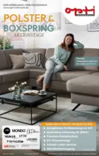 Opti-Wohnwelt Polster & Boxspring Aktionstage - bis 24.10.2026