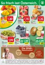 SPAR Supermarkt SPAR: Angebote - bis 21.10.2026