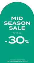 La Rinascente Mid season sale - al 12.10.2026