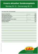 CAP-Markt Neue Angebote zum Entdecken - bis 08.10.2026