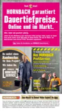 Hornbach Hornbach: K&uuml;rzere Tage wecken Deinen Ehrgeiz. - bis 30.10.2026