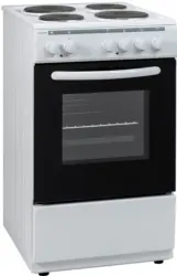 Готварска печка (ток) Crown 5400A , 4 ток , Бял