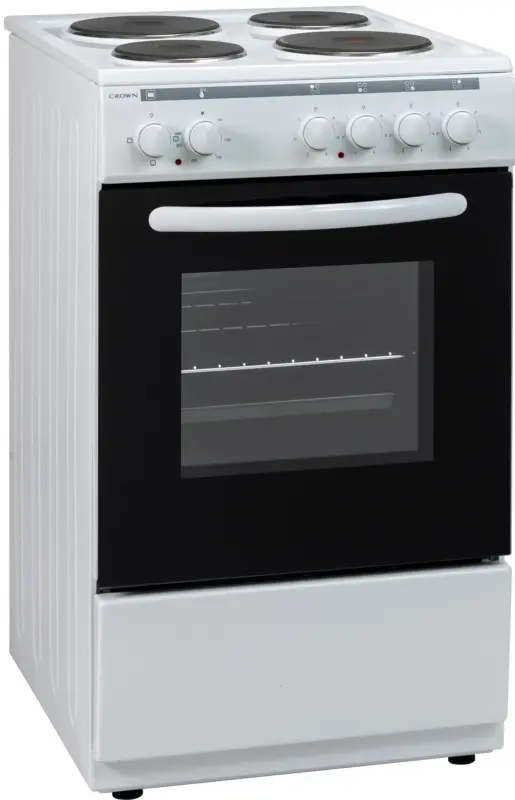 Готварска печка (ток) Crown 5400A , 4 ток , Бял