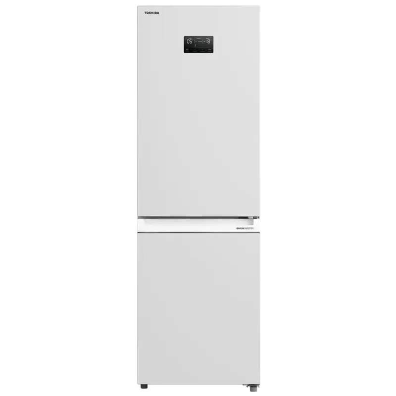 Хладилник с фризер Toshiba GR-RB449WE-PMJ(51) , 338 l, E , No Frost , Бял