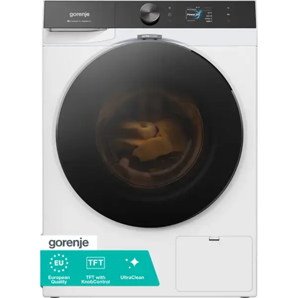 Пералня Gorenje WG894A1P1 , 1400 об./мин., 9.00 kg, A , Бял