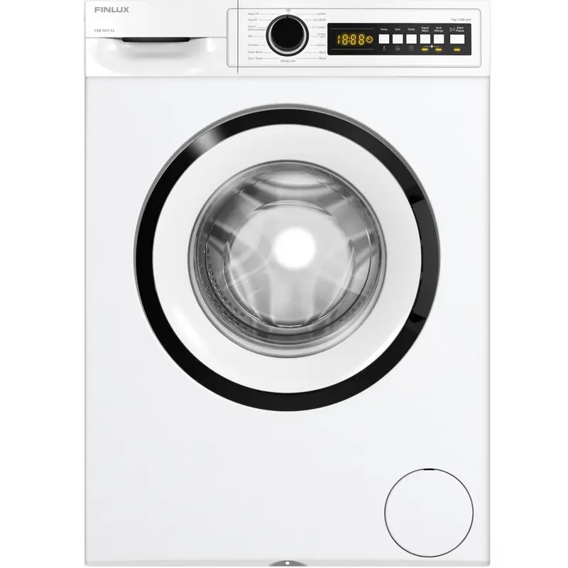 Пералня Finlux FXN 1071 T2 , 1200 об./мин., 7.00 kg, A , Бял
