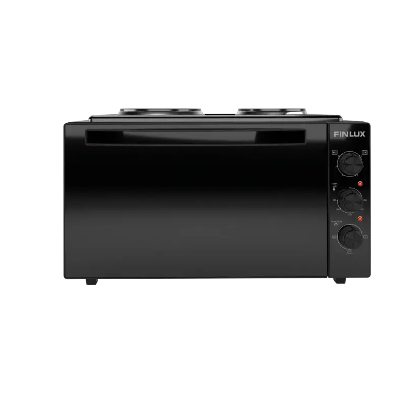 Готварска печка (мини) Finlux FMC-4555GL , 2 ток , Черен
