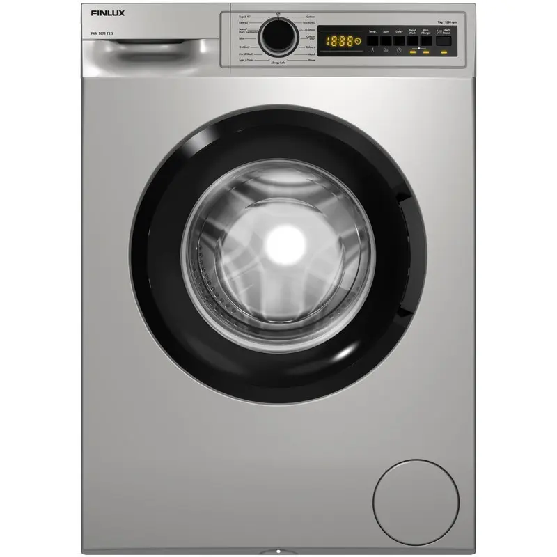 Пералня Finlux FXN 1071 T2 S , 1200 об./мин., 7.00 kg, A , Silver