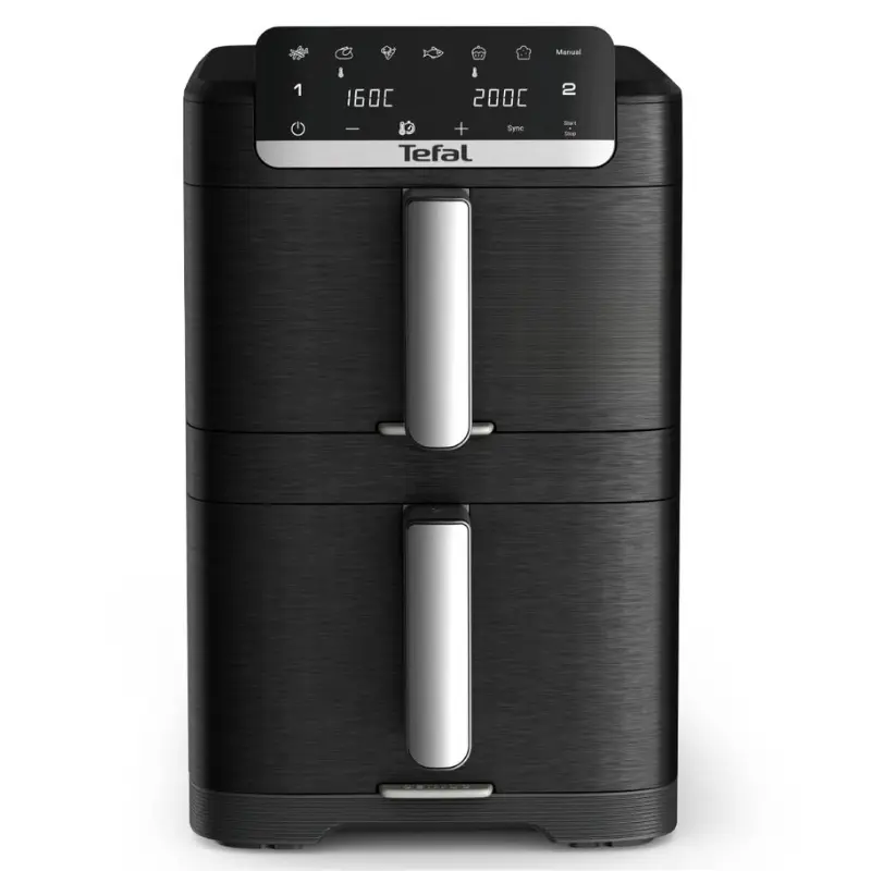 Уред за здравословно готвене Tefal EY7568E0 Crispy Stack
