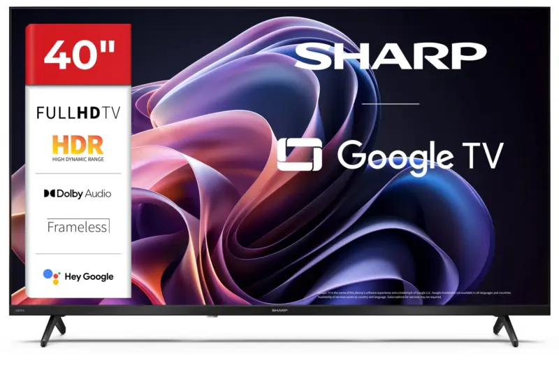 Телевизор Sharp 40HF2265E , 100 см, 1920x1080 FULL HD , 40 inch, Android , LED , Smart TV