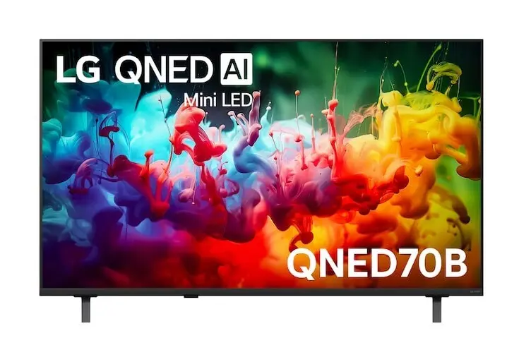 Телевизор LG 55QNED70B3C , 139 см, 3840x2160 UHD-4K , 55 inch, Mini LED , Smart TV , Web Os
