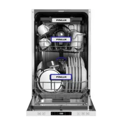 Съдомиялна машина за вграждане Finlux DFX4502EBI , 11 комплекта, D