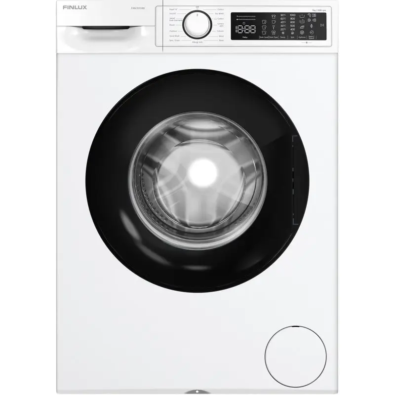 Пералня Finlux FXN 9111BD , 1000 об./мин., 9.00 kg, A , Бял