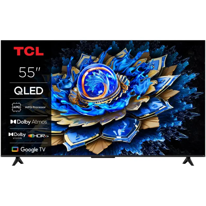 Телевизор TCL 55T69C , 139 см, 3840x2160 UHD-4K , 55 inch, Android , QLED