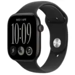 Смарт часовник Apple Watch 12 46mm Black/Black Band S/M mjek4 , 64 , Apple S11 64-bit Dual Core