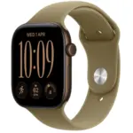 ЗОРА Смарт часовник Apple Watch 12 Cell 46mm Bronze/Olive Band M/L mjge4 , 64 , Apple S11 64-bit Dual Core